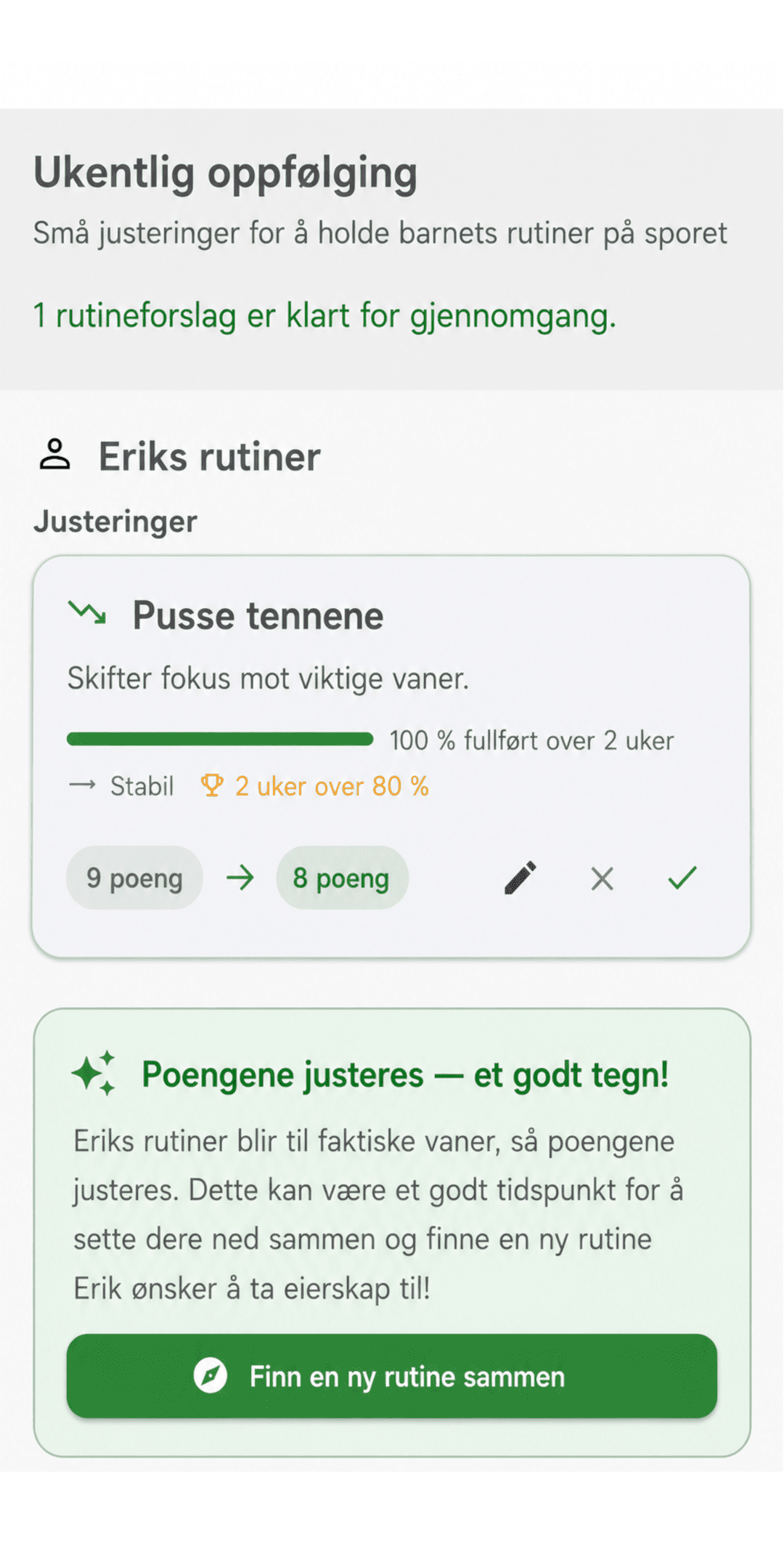 Du beholder oversikten